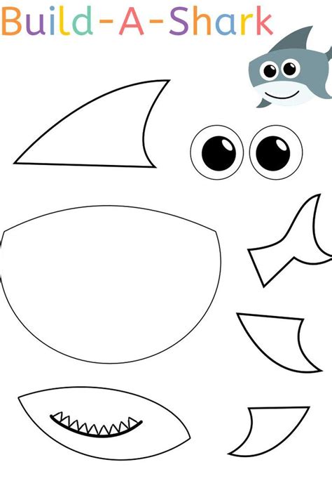 Heres an easy craft which your kids can do to make their very own cute shark Its great for ...