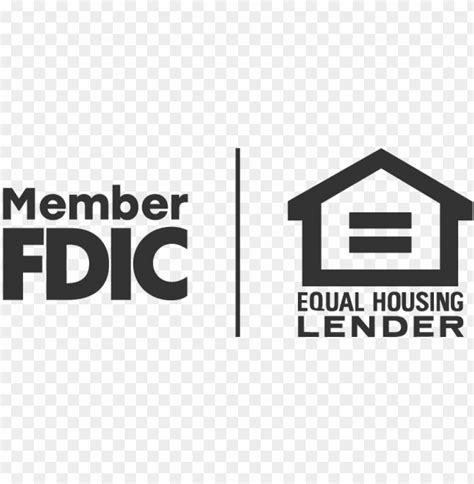 Free download | HD PNG fdic and equal housing lender logo black equal housing lender PNG ...