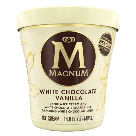 Magnum Ice Cream White Chocolate 6 14.8 FO, 14.8 fl oz - Smith’s Food and Drug