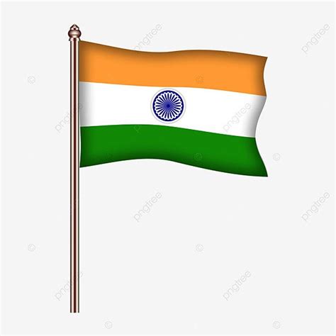 India Waving Flag Transparent Illustration Design, India Flag, Indian ...