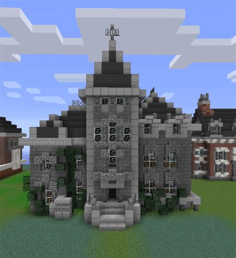 Big Stone House - Blueprints for MineCraft Houses, Castles, Towers, and ...