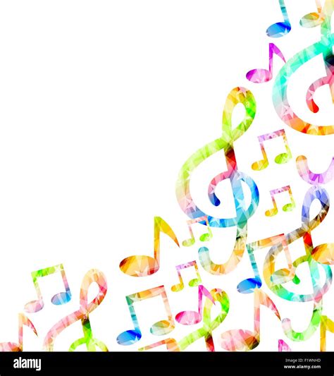 Colorful music background Stock Vector Image & Art - Alamy