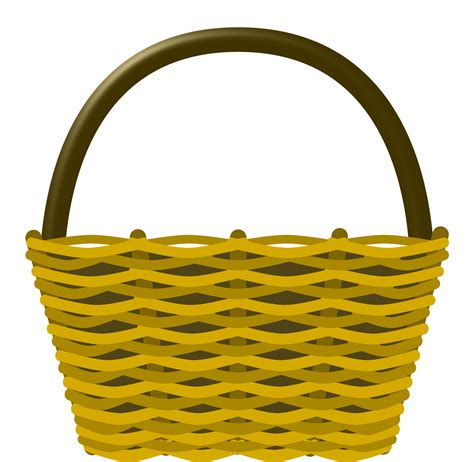 Picnic basket Easter basket Clip art - Empty Easter Basket PNG Transparent Image png download ...