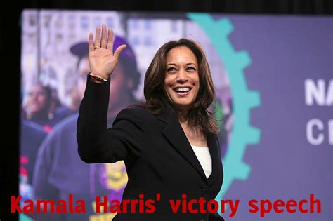 Kamala Harris' victory speech analysis - Paolo Pelloni - public speaking