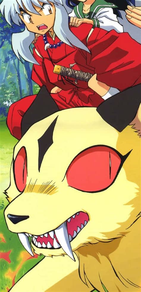 Download Inuyasha and Kirara - A Powerful Bond Wallpaper | Wallpapers.com