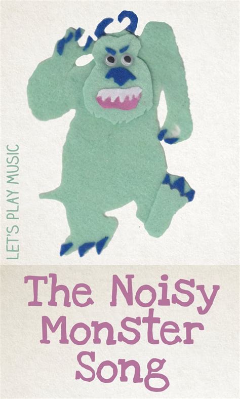 The Noisy Monster Song - Let's Play Music