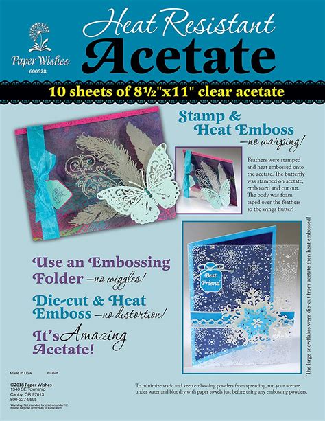 Best Acetate Sheets for Artists and Confectioners