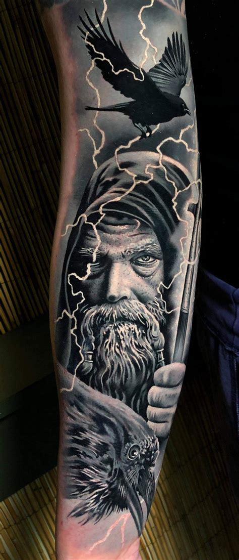 ODIN TATTOO: Meanings, Tattoo Ideas & Tattoo Designs - TATTOOGOTO