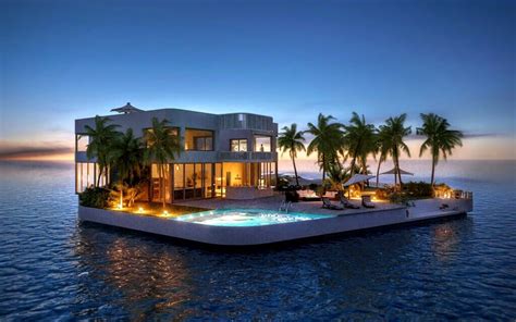 Image result for Maldives floating homes | Floating house, Floating ...