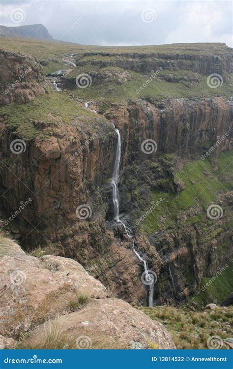 Tugela Falls stock photo. Image of water, nature, drakensberg - 13814522