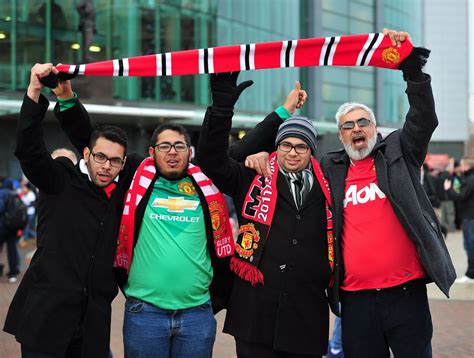 Fan gallery: Manchester United supporters before the win over Liverpool - Manchester Evening News