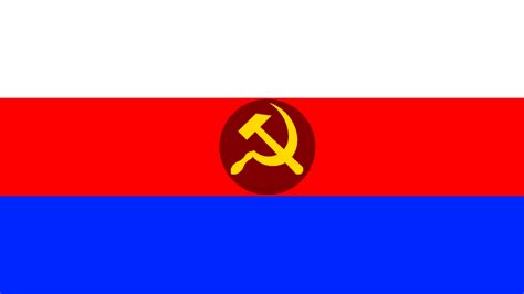 (Alternate History, Personal Timeline) Flag of a Slovakia who refused to abandon Communism even ...