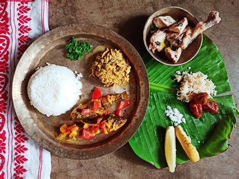 File:A lunch platter of Assamese cuisine.jpg - Wikimedia Commons