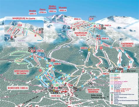 Best Ski Resorts in Bulgaria with Ski Maps - 7 Days Abroad