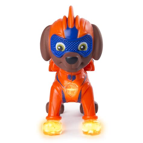 PAW Patrol - Mighty Pups Zuma Figure with Light-up Badge and Paws, for Ages 3 and up, Wal-Mart ...