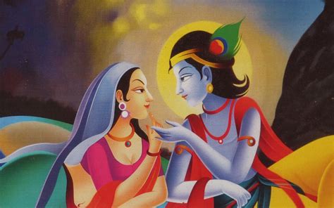 Discover more than 80 radha krishna painting wallpaper best - 3tdesign.edu.vn