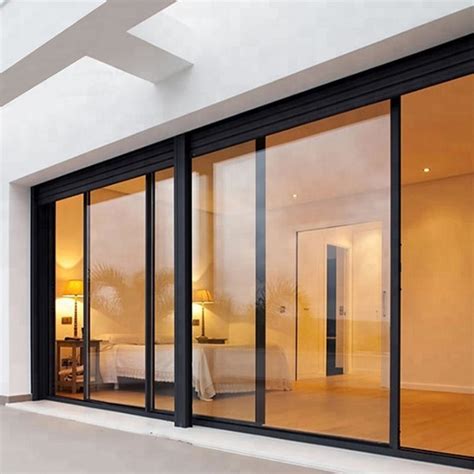 China Aluminum Glass Balcony Door Design Corner Sliding Safety Door | Sexiz Pix
