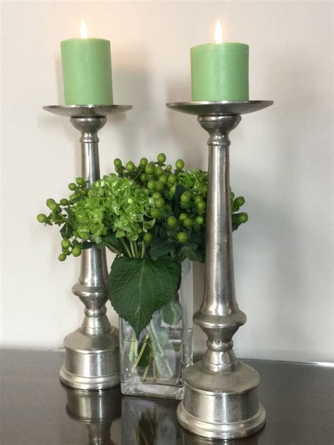 Pewter Candlesticks - LazyDays&Sundays