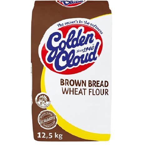 GOLDEN CLOUD BROWN WHEAT FLOUR 12.5KG - Hoxies