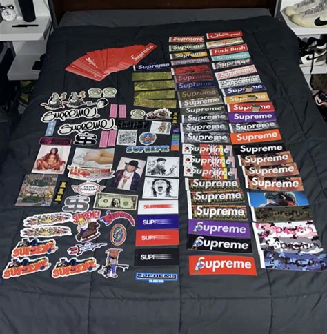 Supreme Sticker Collection : r/Supreme