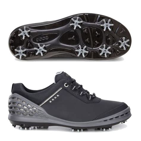 ECCO Cage Spikes Waterproof -Hydromax Leather Mens Golf Shoes | eBay