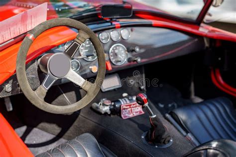 Image of a Race Car Interior Editorial Image - Image of blurry, shallow ...