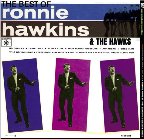 RONNIE HAWKINS- THE HAWKS-the band 1964-MONO LPCD Roulette records