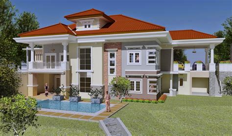 Gambar Sketsa Rumah Mewah Terbaru