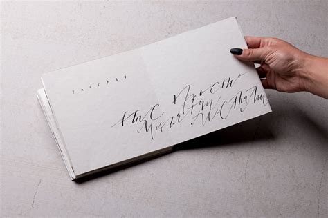 Calligraphy book on Behance