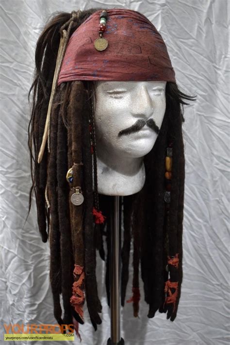 Pirates of the Caribbean movies Jack Sparrow Wig made from scratch