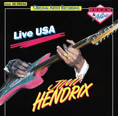 Jimi Hendrix – Live USA (1991, CD) - Discogs