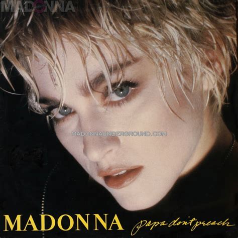 Madonna Papa Don't Preach discography online - 28 different pressings (including rare promo's ...