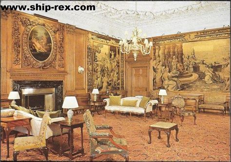 Palace Of Holyroodhouse - interior postcard