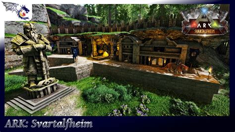 Building A Dwarven Village [Svartalfheim] ARK: Survival Evolved #8 - YouTube