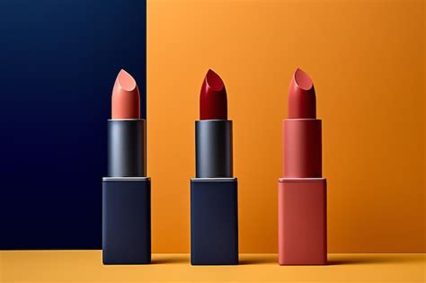 Premium AI Image | A red lipstick from the brand new range of lipsticks