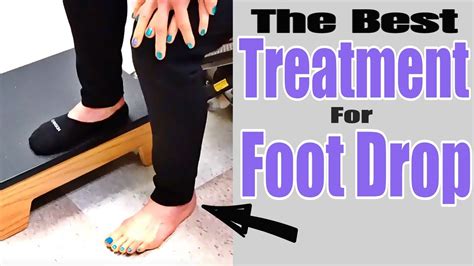 Foot Drop: Exercises to improve walking part 1 - YouTube