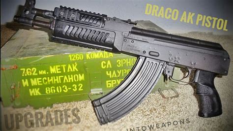 Draco-c AK Pistol: Upgrades & Shooting - YouTube