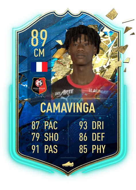 Eduardo Camavinga TOTS(so far) Card Design : FIFA