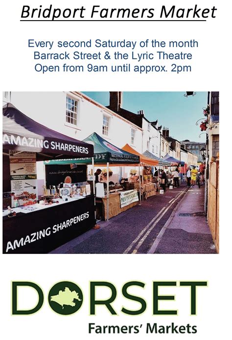 Bridport Dorset Farmers' Markets 2020 - Bridport & West Bay