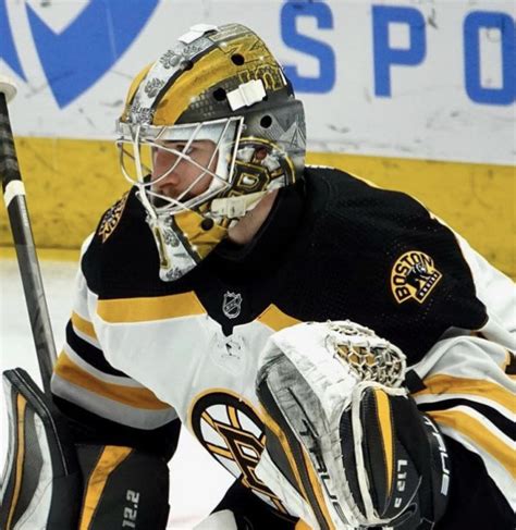 Jeremy Swayman Goalie Pads + Gear | Boston Bruins