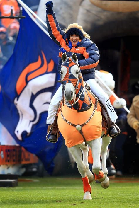 Ann Judge, Thunder-ing! The Denver Broncos Live Mascot.