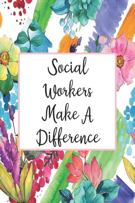 Social Workers Make A Difference: Weekly Planner For Social Worker 12 ...