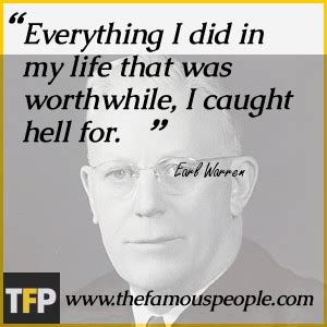 Earl Warren Quotes. QuotesGram