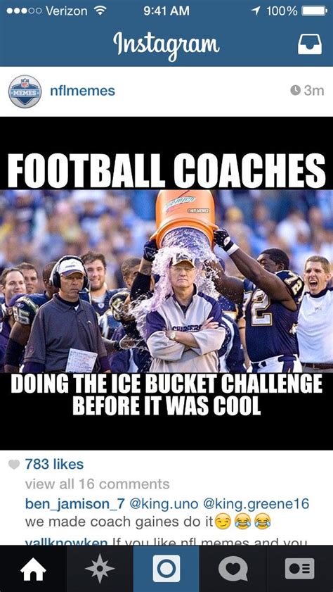 #beforeitwascool 😏🙌 | Football coach, Nfl memes, Sports humor