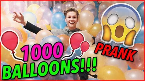 ULTIMATE BALLOON PRANK ON MY PARENTS!!! - YouTube