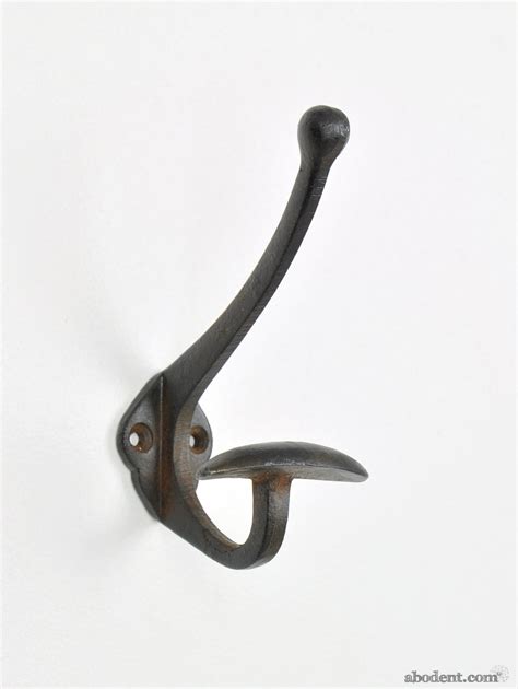 Industrial Classic Style Vintage Metal Coat Hook Hooks Wall Mounted ...