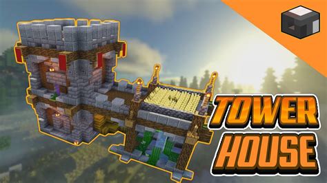 Minecraft TOWER HOUSE Tutorial | Minecraft House Ideas - YouTube