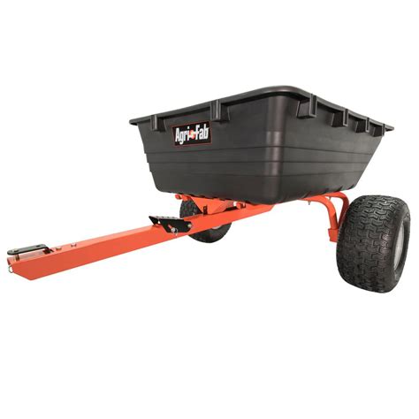 Agri-Fab 17 cu. ft. Poly Swivel ATV Cart-45-0529 - The Home Depot