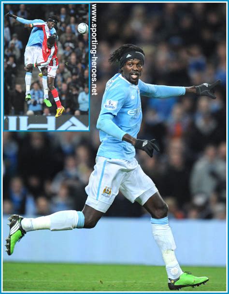 Emmanuel ADEBAYOR - Premiership Appearances - Manchester City FC