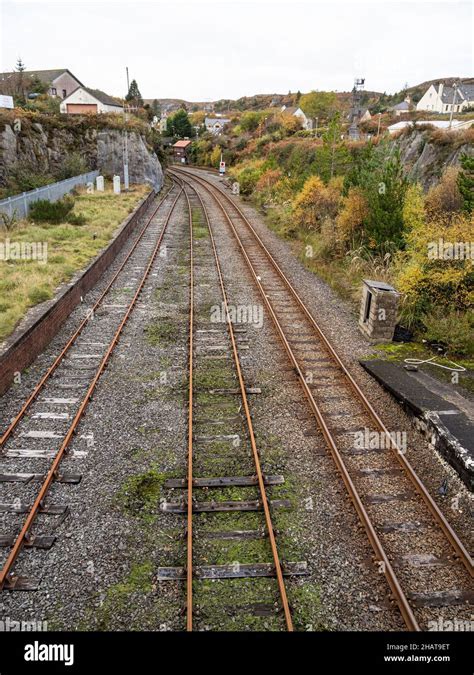 Kyle of Lochalsh Station and railway, Railway Pier, Kyle of Lochalsh ...